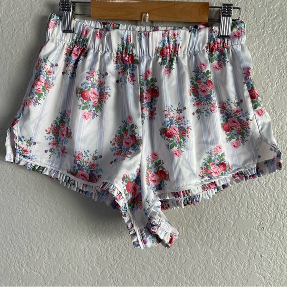 NEW For Love and Lemons Floral Pajamas Set Xsmall - Picture 10 of 13